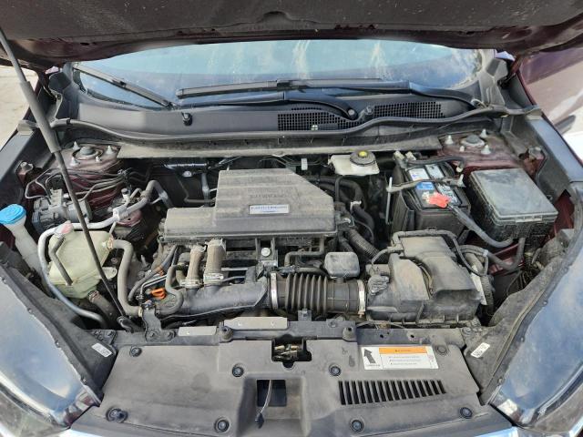 7FARW2H84KE012222 - 2019 HONDA CR-V EXL ბურგუნდია ფოტო 12