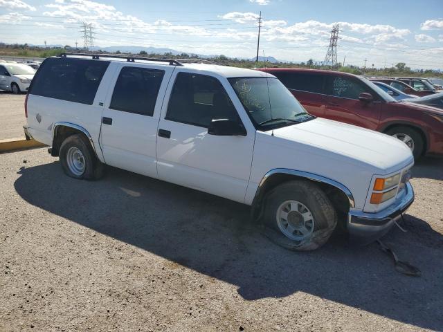 3GKEC16R4VG512070 - 1997 GMC SUBURBAN C1500 WHITE photo 4