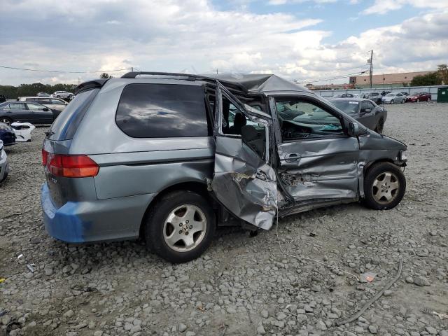 2HKRL186X1H605483 - 2001 HONDA ODYSSEY EX GRAY photo 3