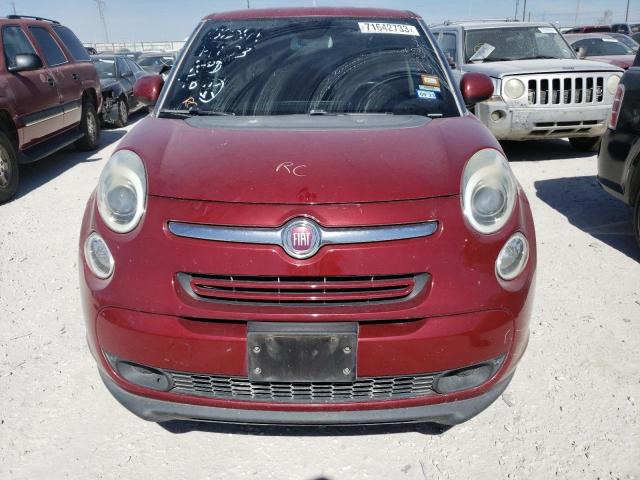 ZFBCFAAH6HZ039708 - 2017 FIAT 500L POP RED photo 5