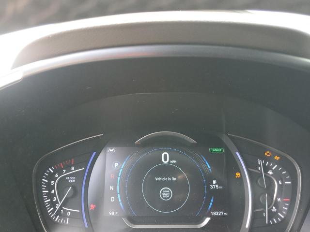 5NMS33AD7KH082623 - 2019 HYUNDAI SANTA FE SEL Gümüş foto 9