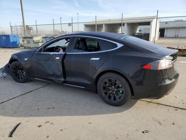 5YJSA1E16GF149232 - 2016 TESLA MODEL S Սև լուսանկար 2