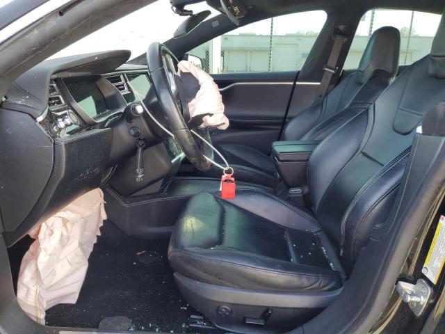 5YJSA1E16GF149232 - 2016 TESLA MODEL S Սև լուսանկար 7