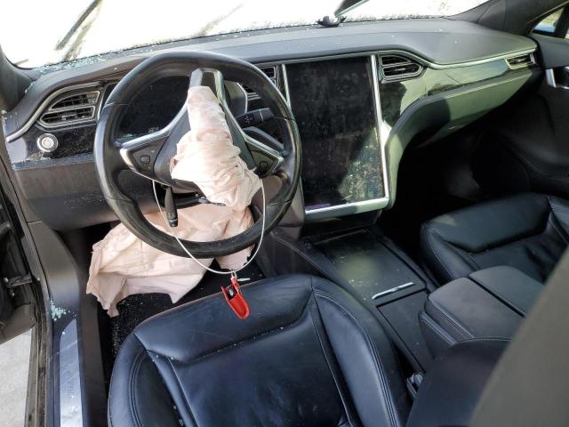 5YJSA1E16GF149232 - 2016 TESLA MODEL S Սև լուսանկար 8
