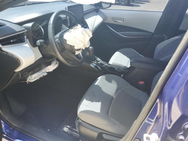 5YFS4MCE9MP096153 - 2021 TOYOTA COROLLA SE BLUE photo 7