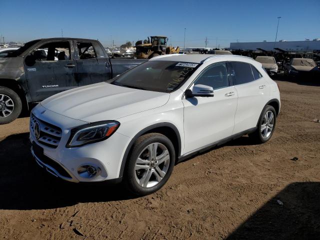 WDCTG4GB6KU011257 - 2019 MERCEDES-BENZ GLA 250 4MATIC WHITE photo 1