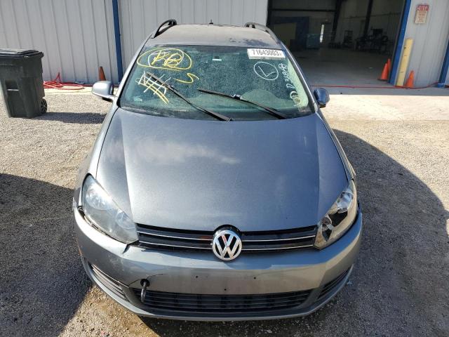 3VWPL7AJ0DM624984 - 2013 VOLKSWAGEN JETTA TDI GRAY photo 5