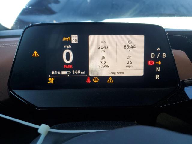 WVGTMPE2XMP055956 - 2021 VOLKSWAGEN ID.4 PRO S შავი ფოტო 9