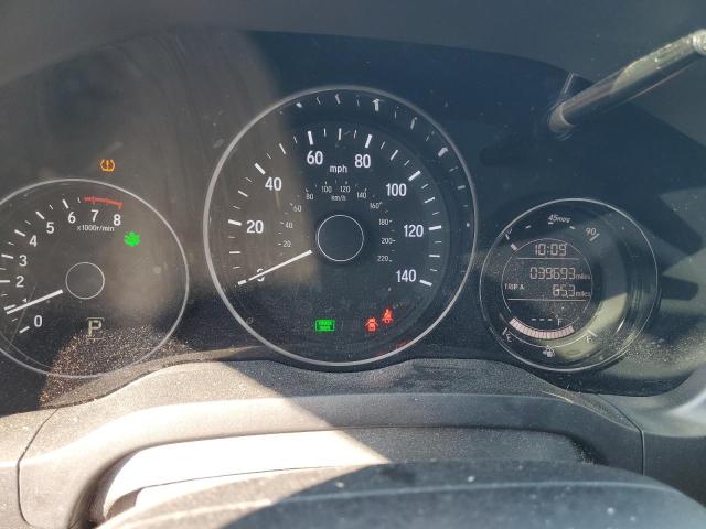 3CZRU5H38KM720096 - 2019 HONDA HR-V LX ვერცხლისფერი ფოტო 9