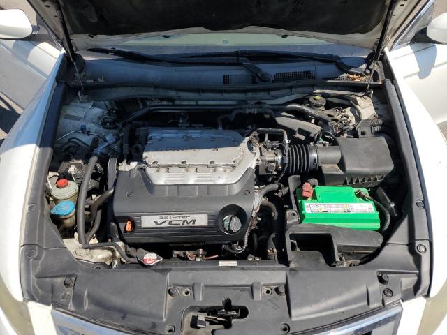 1HGCP36878A025895 - 2008 HONDA ACCORD EXL WHITE photo 11