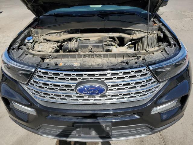 1FMSK8FH2LGB95220 - 2020 FORD EXPLORER LIMITED BLACK photo 11