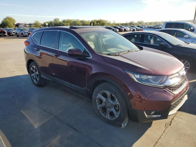 7FARW1H85HE005444 - 2017 HONDA CR-V EXL BURGUNDY photo 4