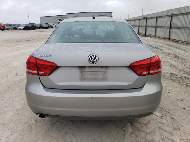 1VWAP7A30DC086283 - 2013 VOLKSWAGEN PASSAT S SILVER photo 6