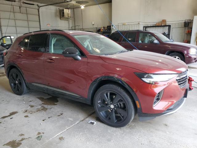 LRBFZNR41MD101127 - 2021 BUICK ENVISION ESSENCE 红色 照片 4