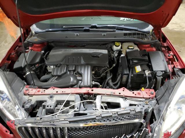 1G4PS5SK2G4102631 - 2016 BUICK VERANO RED photo 11