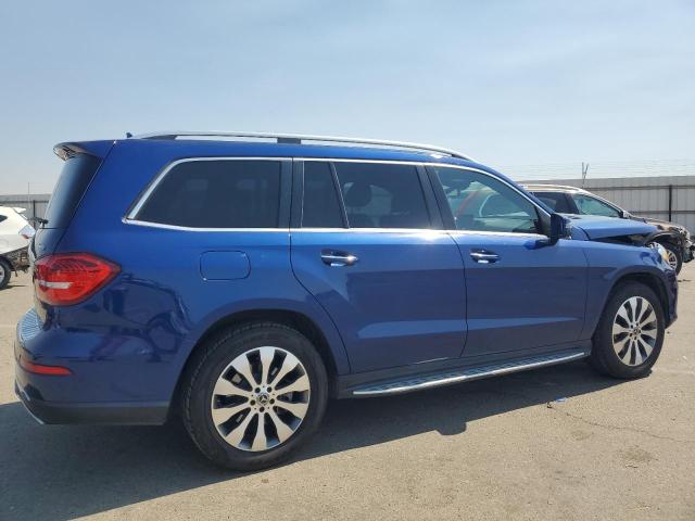 4JGDF6EE4JB124510 - 2018 MERCEDES-BENZ GLS 450 4MATIC BLUE photo 3