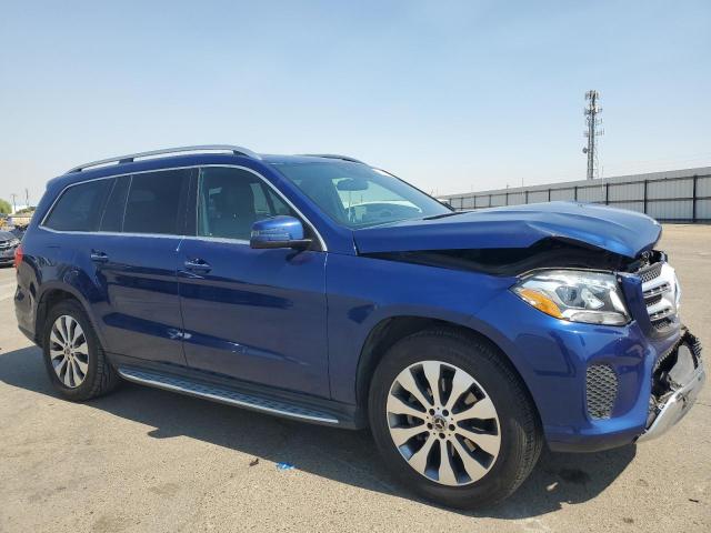 4JGDF6EE4JB124510 - 2018 MERCEDES-BENZ GLS 450 4MATIC BLUE photo 4