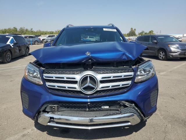 4JGDF6EE4JB124510 - 2018 MERCEDES-BENZ GLS 450 4MATIC BLUE photo 5