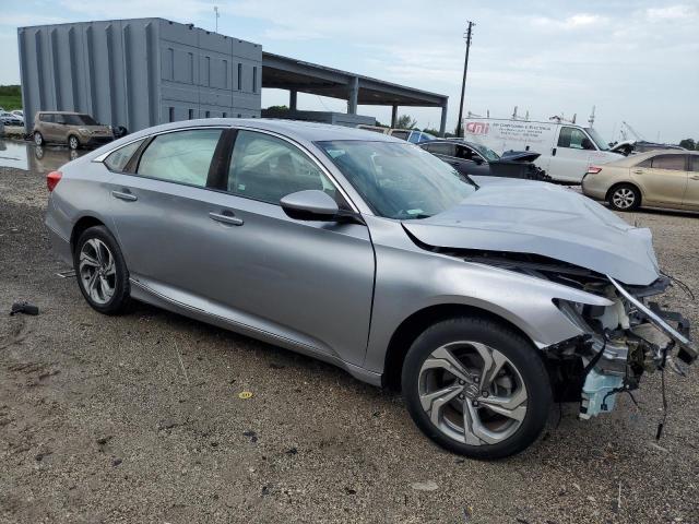 1HGCV1F51JA089646 - 2018 HONDA ACCORD EXL SILVER photo 4