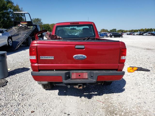 1FTYR11E46PA92447 - 2006 FORD RANGER MAROON photo 6