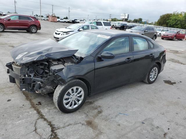 3KPF24AD4NE501050 - 2022 KIA FORTE FE BLACK photo 1