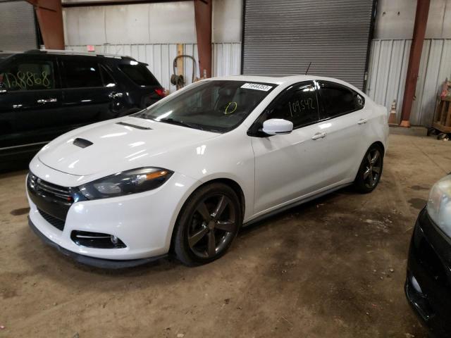 1C3CDFEB0GD637041 - 2016 DODGE DART GT WHITE photo 1