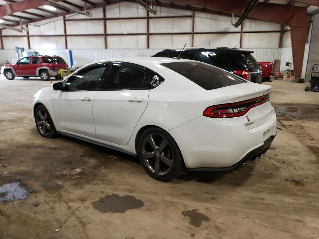 1C3CDFEB0GD637041 - 2016 DODGE DART GT WHITE photo 2