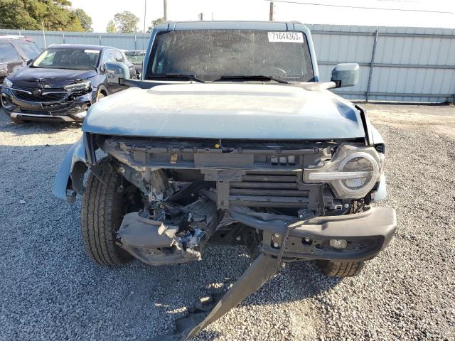 1FMDE5BH6PLB10364 - 2023 FORD BRONCO BASE BLUE photo 5