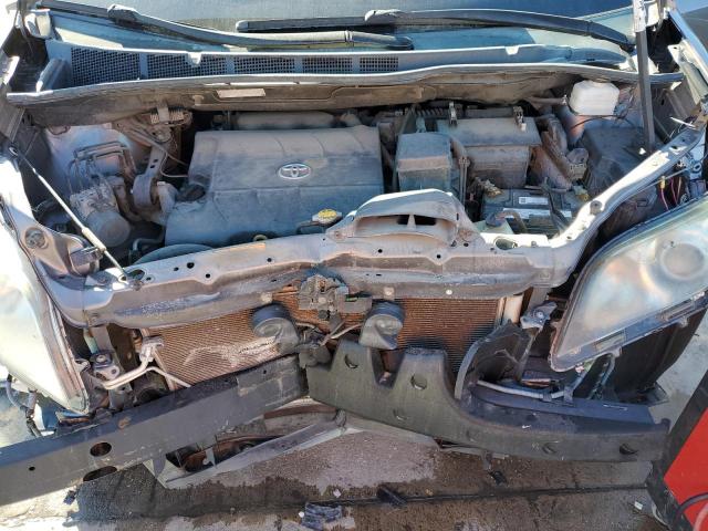 5TDDK3DC2BS010708 - 2011 TOYOTA SIENNA XLE GRAY photo 12