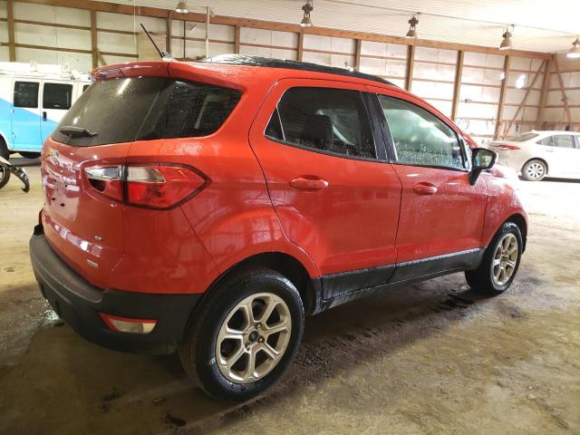 MAJ3S2GE0LC317323 - 2020 FORD ECOSPORT SE RED photo 3