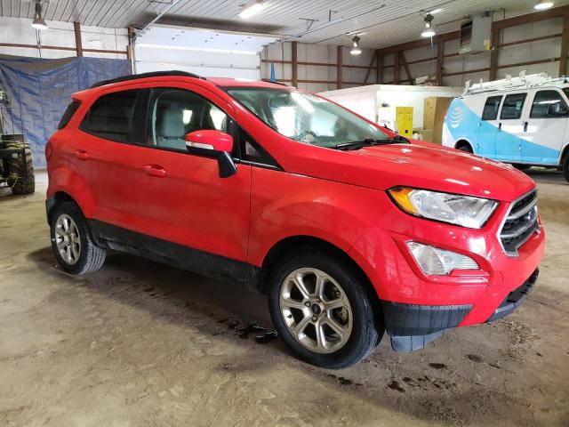 MAJ3S2GE0LC317323 - 2020 FORD ECOSPORT SE RED photo 4