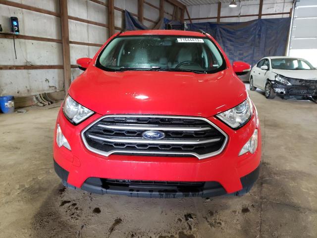 MAJ3S2GE0LC317323 - 2020 FORD ECOSPORT SE RED photo 5