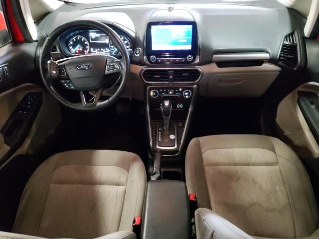 MAJ3S2GE0LC317323 - 2020 FORD ECOSPORT SE RED photo 8