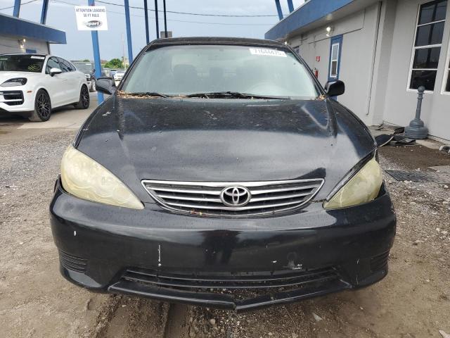 4T1BE32K35U076849 - 2005 TOYOTA CAMRY LE BLACK photo 5