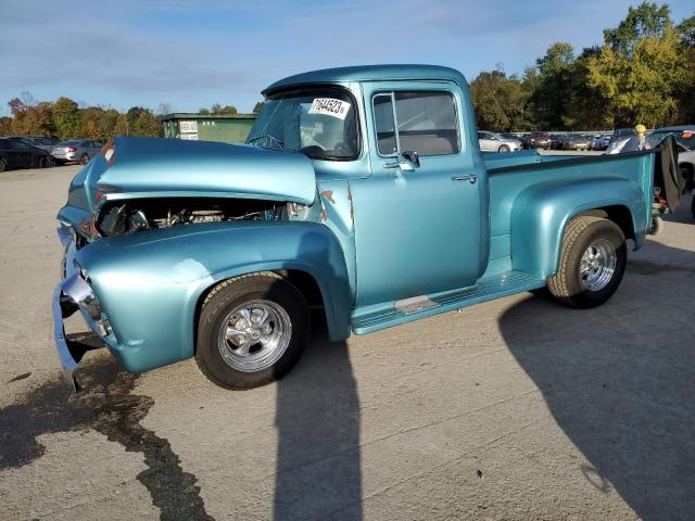 F10D6R52988 - 1956 FORD F 100 TURQUOISE photo 1