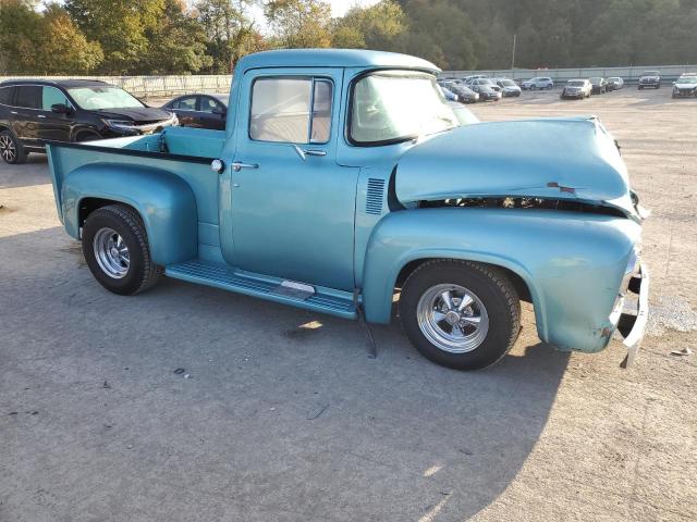 F10D6R52988 - 1956 FORD F 100 TURQUOISE photo 4