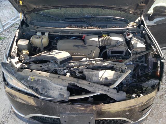 2C4RC1BG0HR821020 - 2017 CHRYSLER PACIFICA TOURING L BLACK photo 12