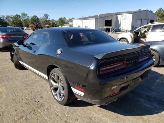 2C3CDZAG8HH536174 - 2017 DODGE CHALLENGER SXT BLACK photo 2