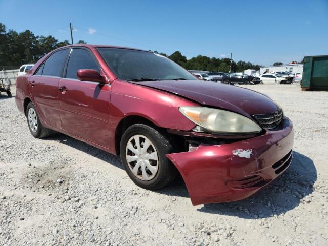 4T1BE32K72U061654 - 2002 TOYOTA CAMRY LE BURGUNDY photo 4