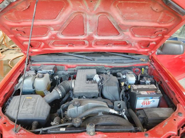 1GCKTCDE1A8146255 - 2010 CHEVROLET COLORADO LT RED photo 11