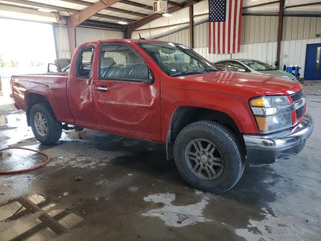 1GCKTCDE1A8146255 - 2010 CHEVROLET COLORADO LT RED photo 4