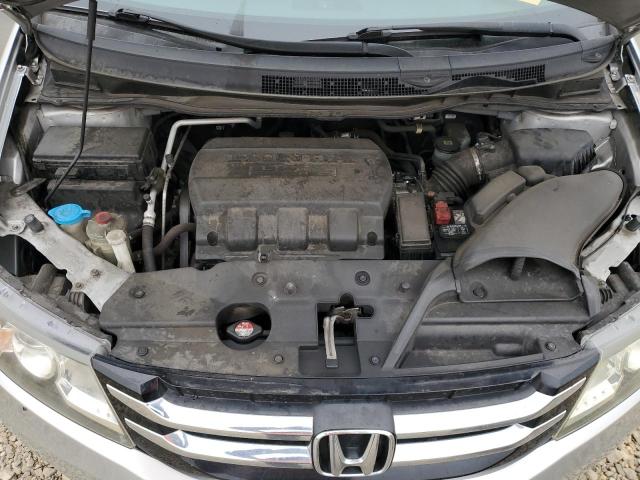 5FNRL5H46FB038216 - 2015 HONDA ODYSSEY EX SILVER photo 12