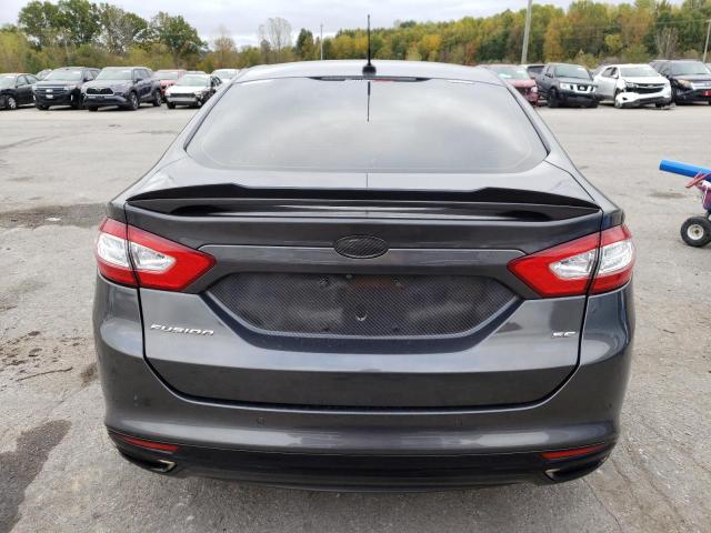 3FA6P0T94GR339358 - 2016 FORD FUSION SE GRAY photo 6