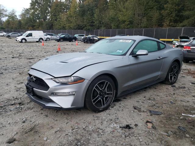 1FA6P8THXM5126192 - 2021 FORD MUSTANG SILVER photo 1