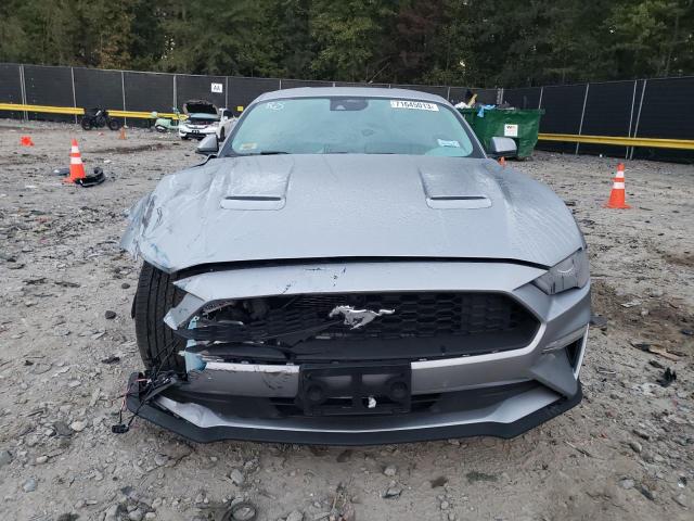 1FA6P8THXM5126192 - 2021 FORD MUSTANG SILVER photo 5