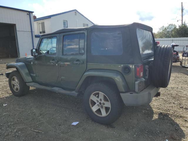 1J4GA59127L191802 - 2007 JEEP WRANGLER SAHARA GREEN photo 2