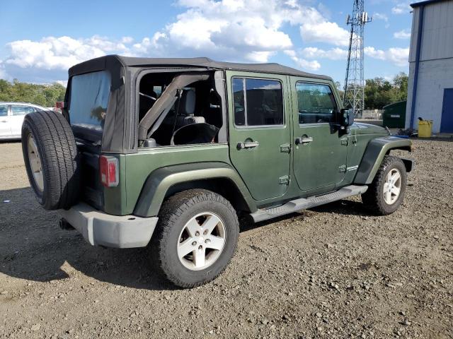 1J4GA59127L191802 - 2007 JEEP WRANGLER SAHARA GREEN photo 3