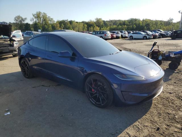 5YJ3E1ET5RF827692 - 2024 TESLA MODEL 3 ლურჯი ფოტო 4