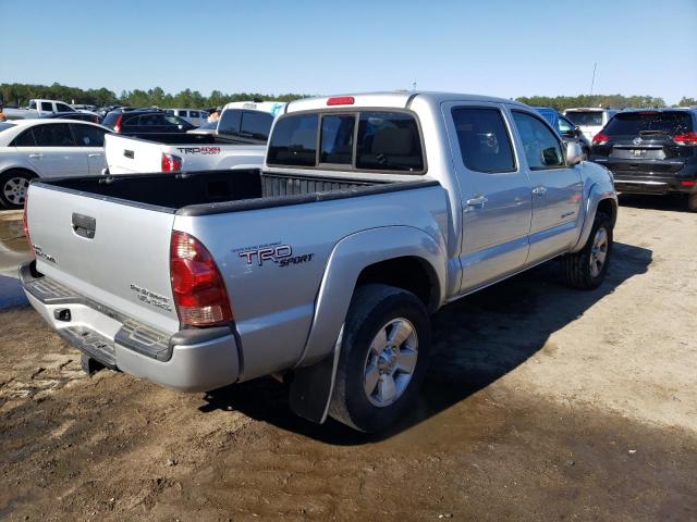 3TMJU62N18M051858 - 2008 TOYOTA TACOMA DOUBLE CAB PRERUNNER SILVER photo 3