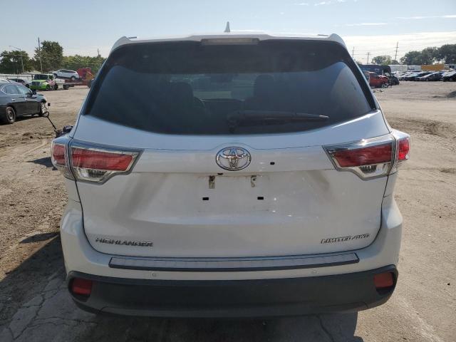 5TDDKRFH5GS308091 - 2016 TOYOTA HIGHLANDER LIMITED WHITE photo 6